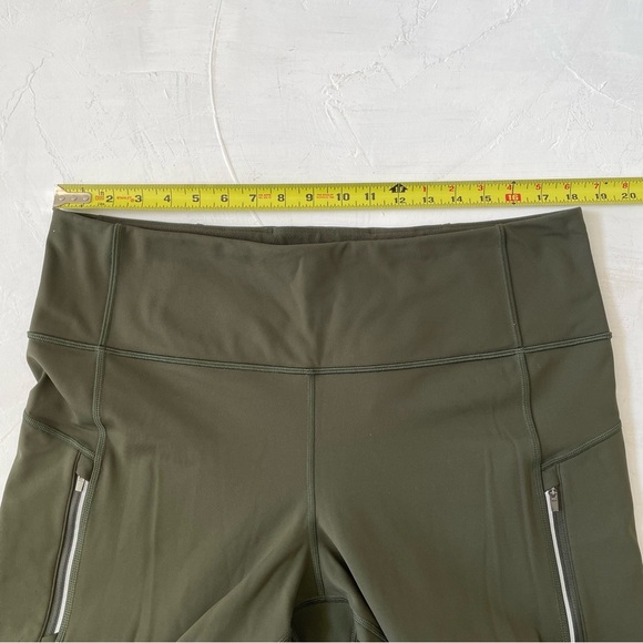 Athleta Rainier Tight Olive Green Size 2X - Picture 6 of 10